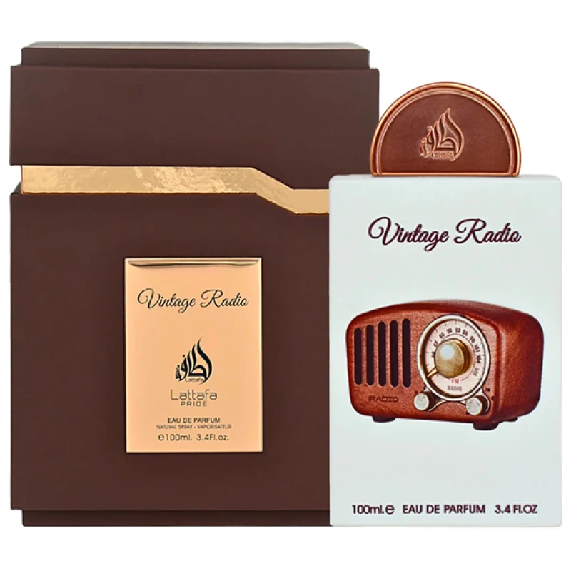 Perfume Lattafa Pride Vintage Radio Eau de Parfum Unissex 100ML