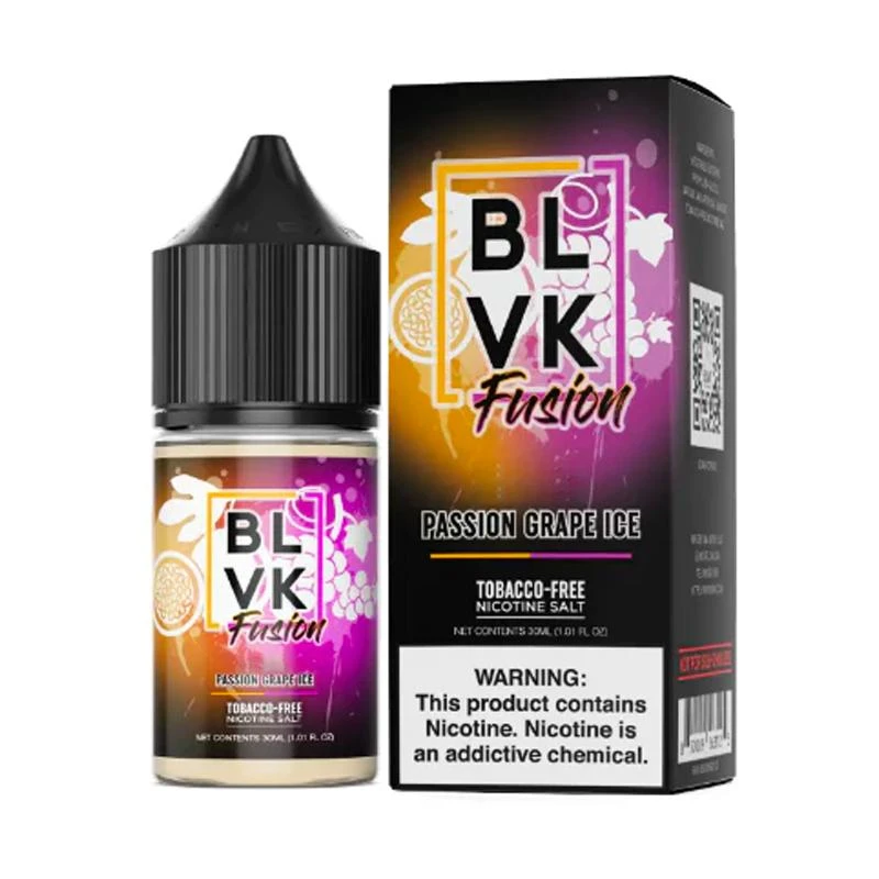 BLVK Salt Fusion 35mg Passion Grape Ice