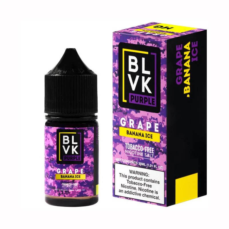 BLVK Salt Purple Grape Banana Ice 20MG 30ml