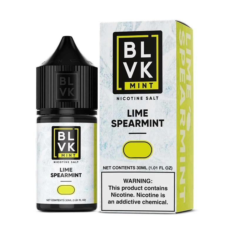 Juice BLVK Salt Mint 35mg 30ml Lime Spearmint