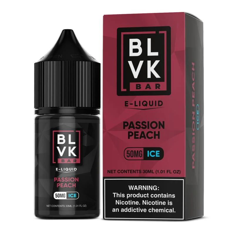 BLVK Salt Bar Passion Peach 30ml 50mg
