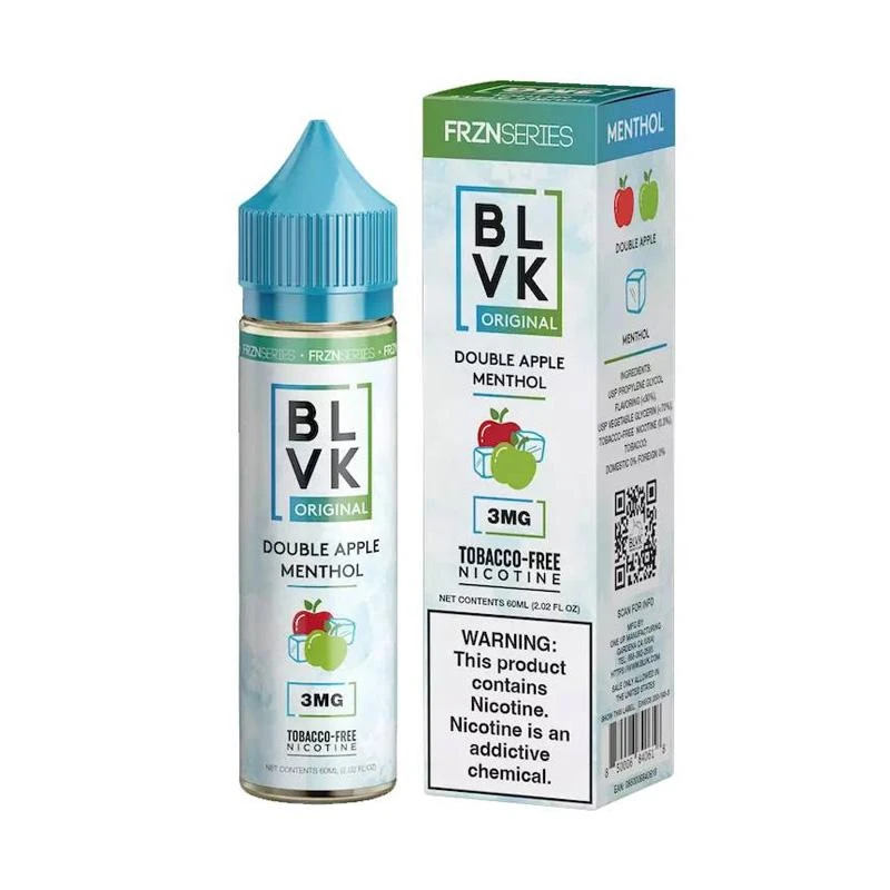 Juice BLVK Original 60ml 3mg Double Apple Menthol