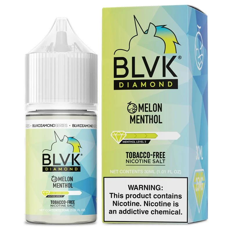 BLVK Salt Diamond 50MG 30ml Melon Menthol 
