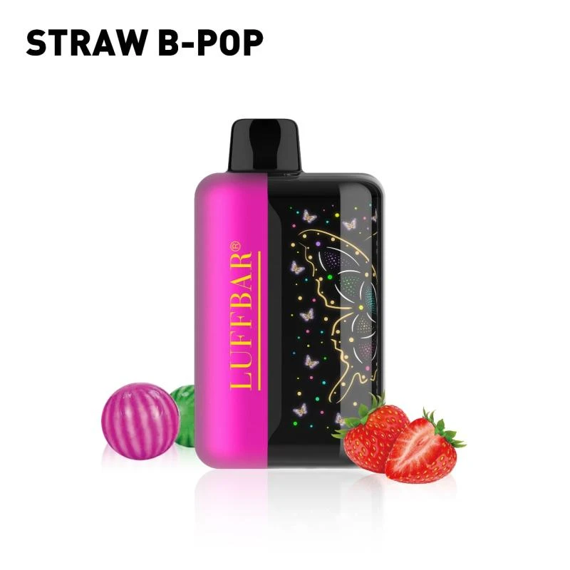 Luffbar 55K Straw B-Pop 55.000 Puffs