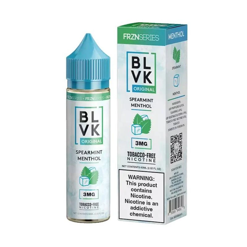 Juice BLVK Original 60ml 3mg Spearmint Menthol