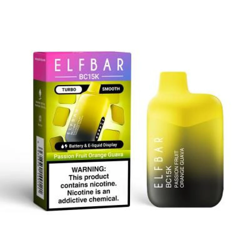 Elfbar BC 15K Passion Fruit Orange Guava 15.000 Puffs