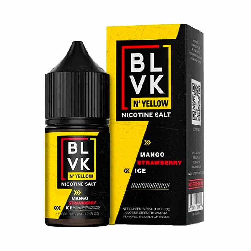 BLVK Salt Yellow Mango Strawberry Ice 50MG 30ml