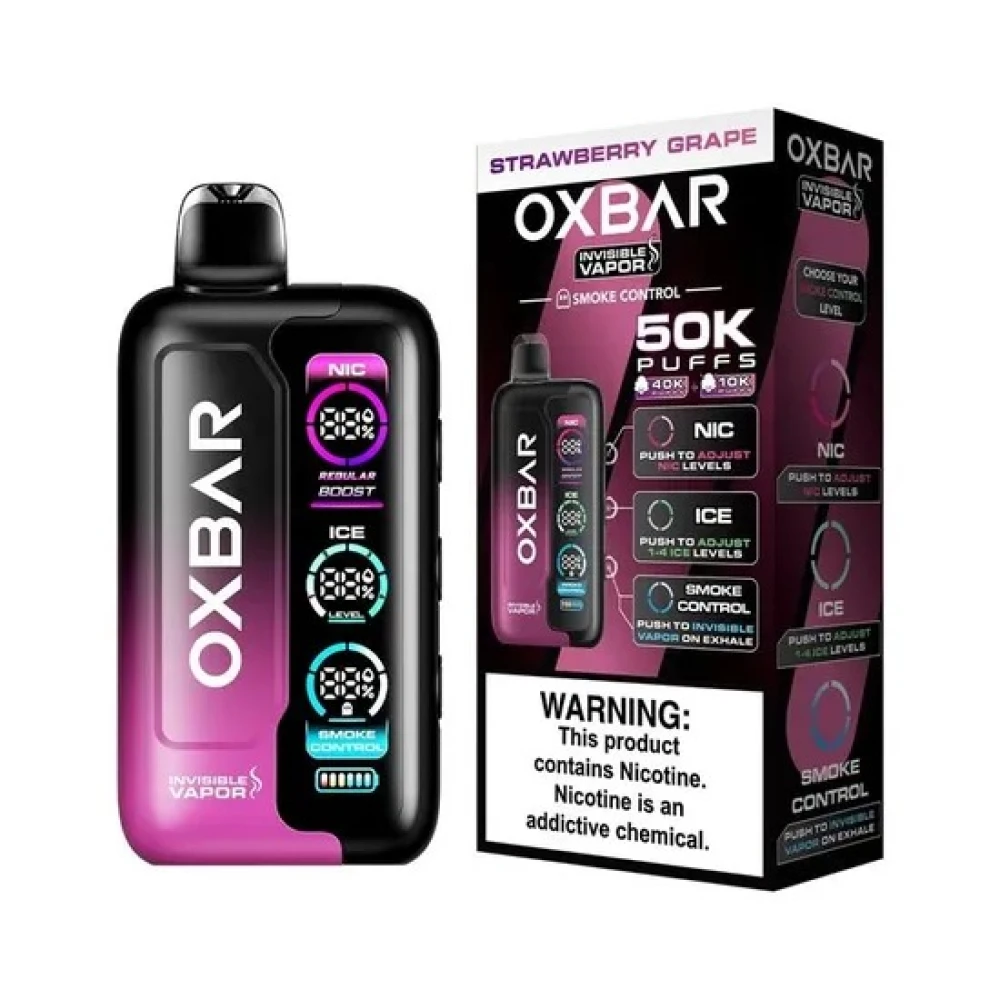 Oxbar Invisible Vapor 3in1 50K Strawberry Grape