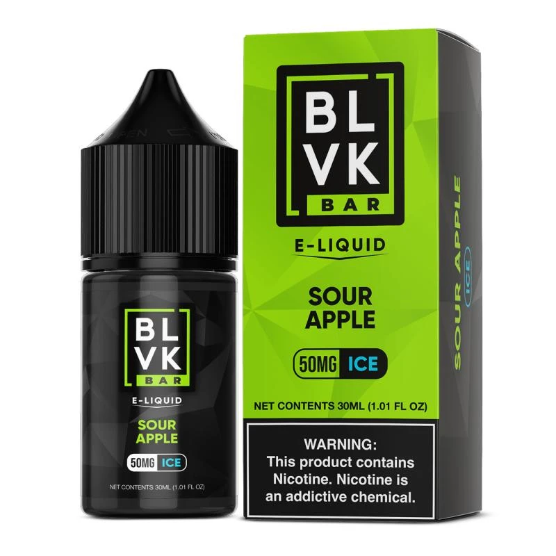 BLVK Salt Bar Sour Apple 30ml 50mg