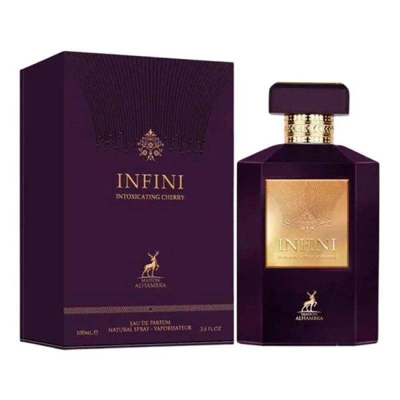 Perfume Maison Alhambra Infini Intoxicating Cherry Eau de Parfum Feminino 100ML