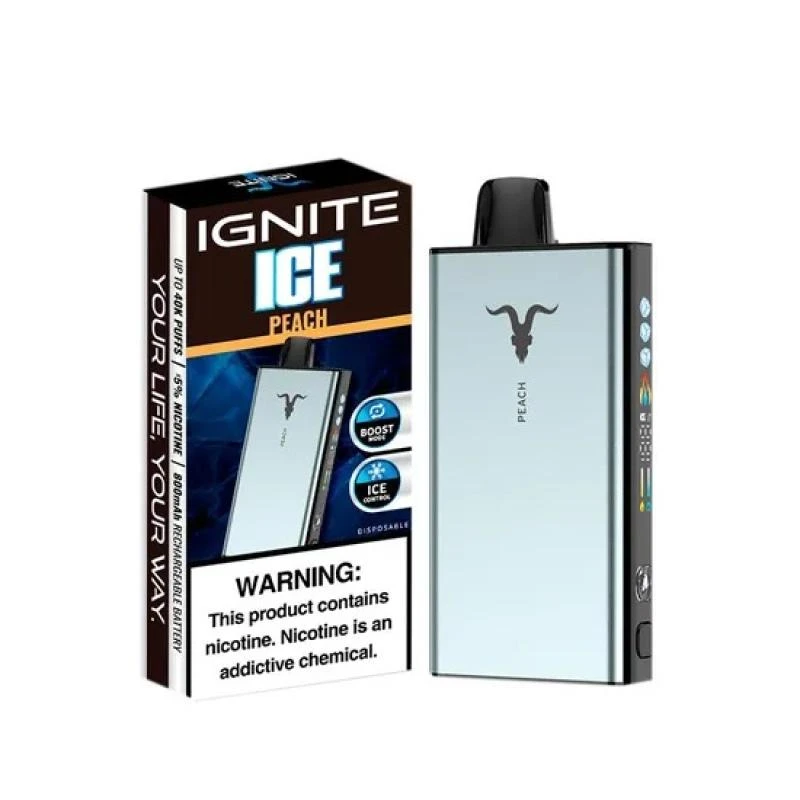 Ignite V400 Ice Peach 40.000 Puffs