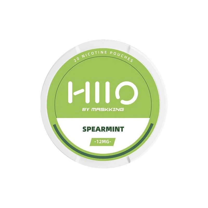 Sachês de Nicotina 6mg Hiio By Masking Spearmint