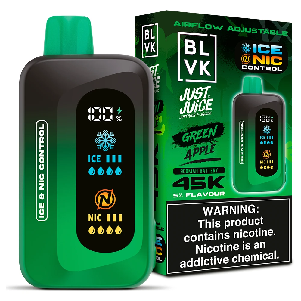 BLVK Just Juice 45K Green Apple 45.000 Puffs