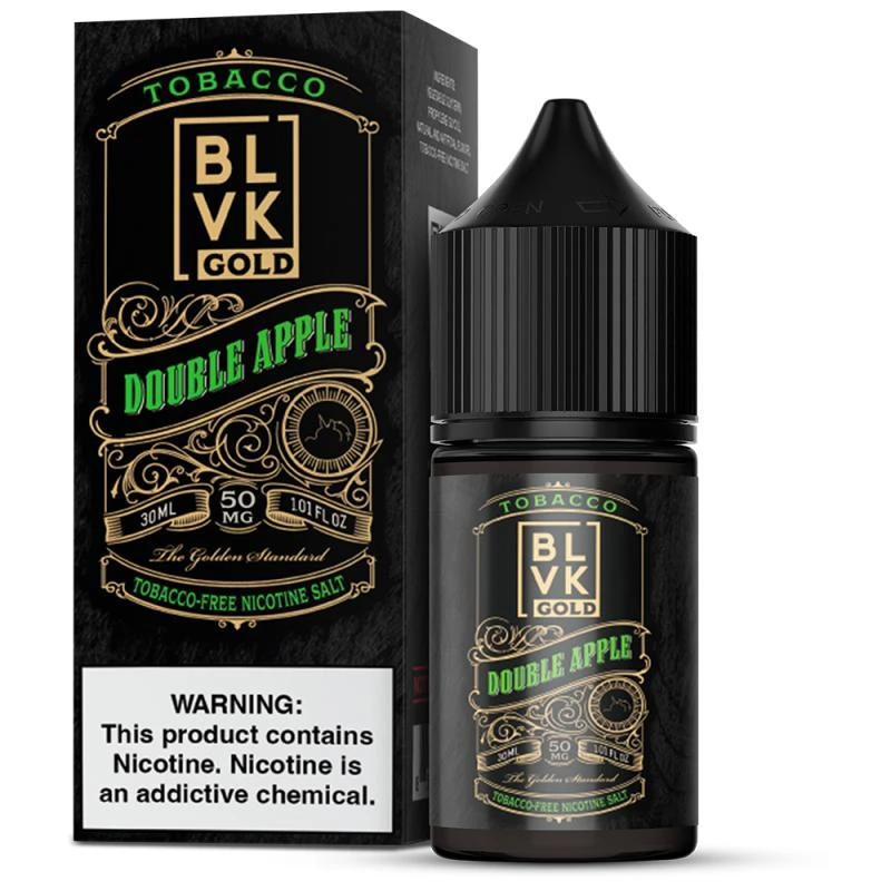 BLVK Salt Gold Double Apple 30ML 50MG