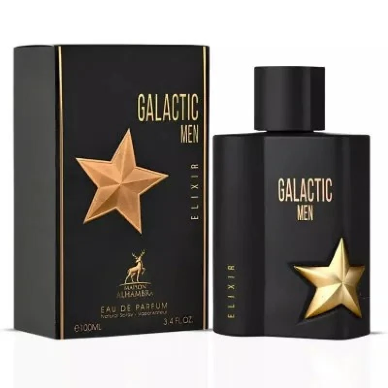 Perfume Maison Alhambra Galactic Men Elixir Eau de Parfum Masculino 100ML