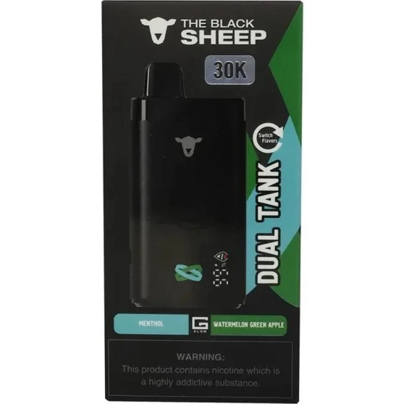 Black Sheep 30K Menthol + Watermelon Green Apple 30.000 Puffs