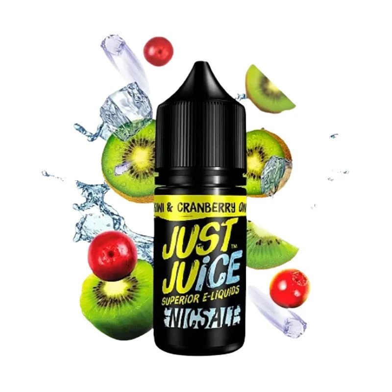 Juice Just Juice Salt Ice 50mg 30ml Kiwi Cranberry