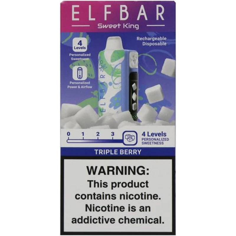Elfbar Sweet King 40K Triple Berry 40.000 Puffs