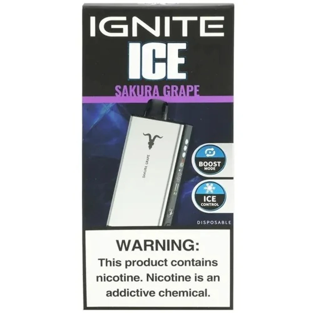 Ignite V400 Ice Sakura Grape 40.000 Puffs
