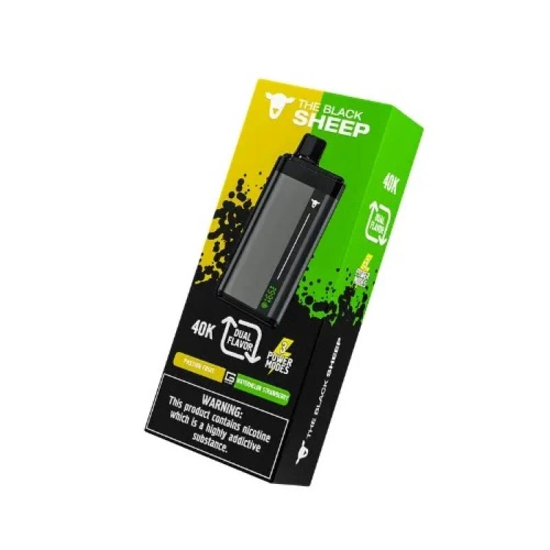 Black Sheep 40K Passion Fruit + Strawberry Watermelon 40.000 Puffs