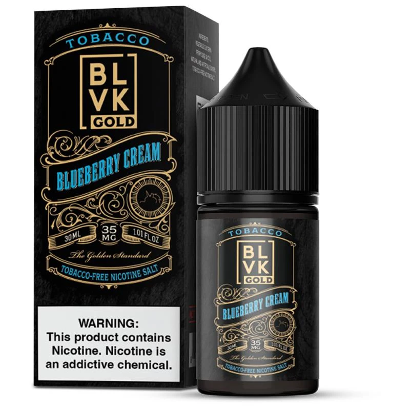 BLVK Salt Gold Blueberry Cream 30ML 35MG