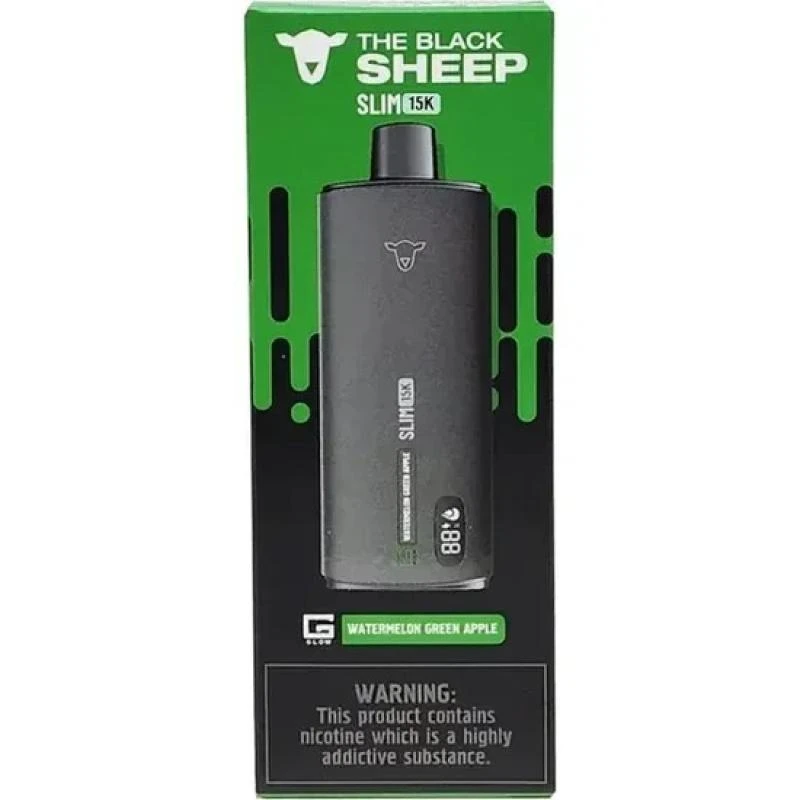 Black Sheep Slim 15K Watermelon Green Apple 15.000 Puffs